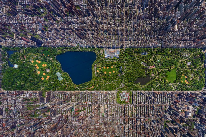 Mega Panorama – New York von oben